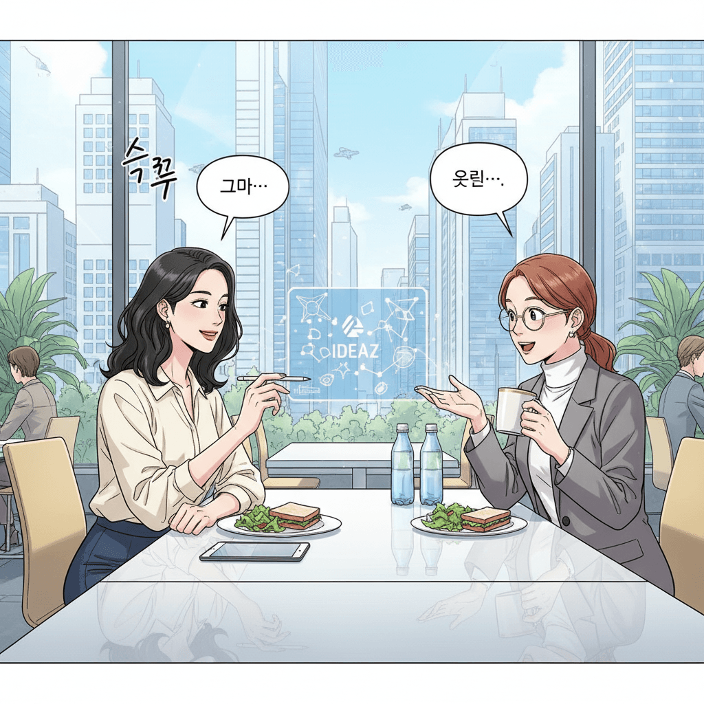 디자인팀의 점심 - Cut 10